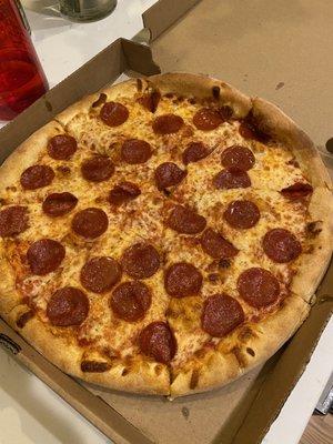 Pepperoni pizza