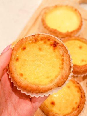 Portuguese custard tart and egg custard tart