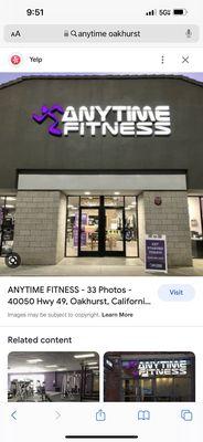 ANYTIME FITNESS Oakhurst,Ca 93644 (559)683-2513