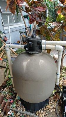 Sand filter? No Problem!