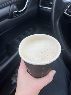 What I received, Latte Special, mostly Foam