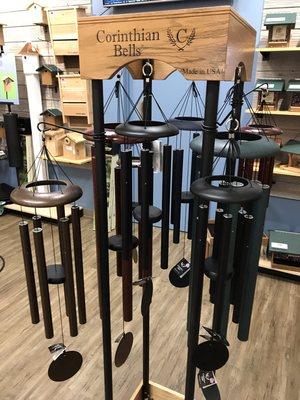 Wind chimes which are hand tuned & made in the USA!