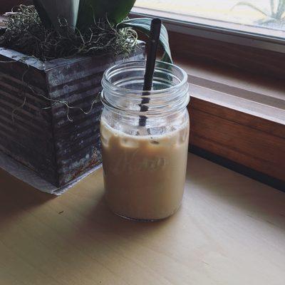 PB&J Iced Latte