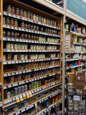 Whole foods has a whole lot of spices