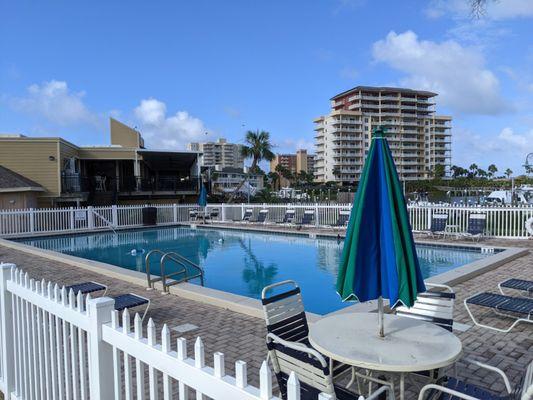 Restaurant area pool