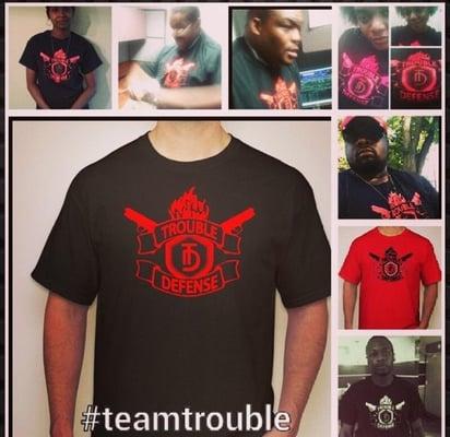 Contact us to join the team trouble and purchase a shirt.