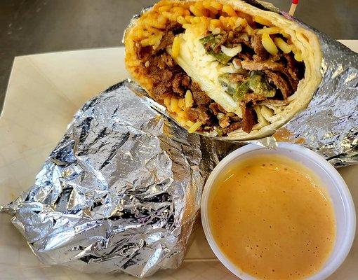 Freedom Fajita Steak Burrito