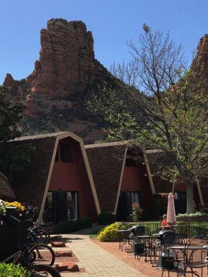 Stately views surround Red Agave Resort.