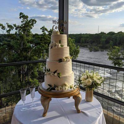 Wedding on the river