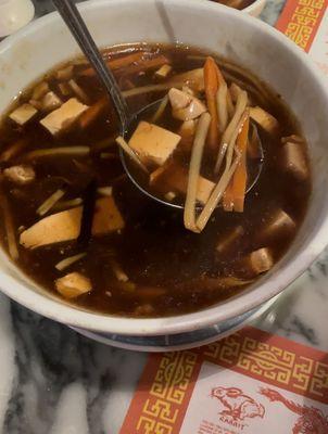 Vegan Hot & Sour Soup