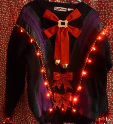 Custom Light Up Christmas Sweater