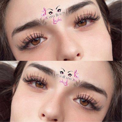 6D sunflower  style lashes