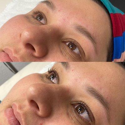 Lash lift & tint