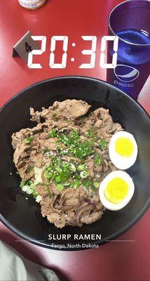 Beef Suki Rice Bowl