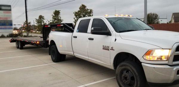 One of our hauling trucks.