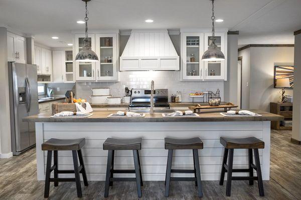 One of many beautiful kitchen designs at Trinity Homes in Abilene!