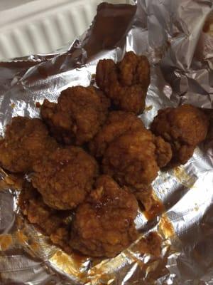 Boneless buffalo wings