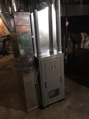 Hot air furnace and hot water boiler