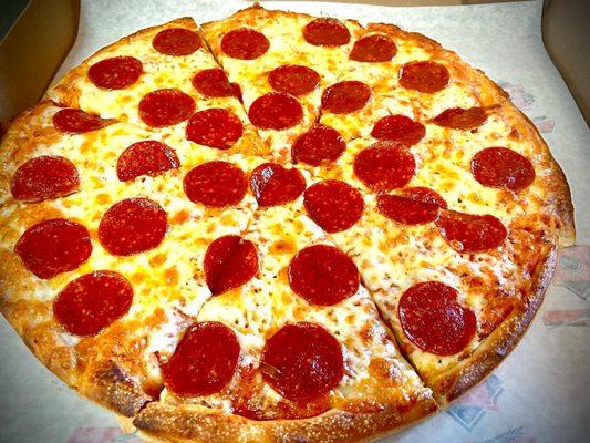 Pepperoni pizza