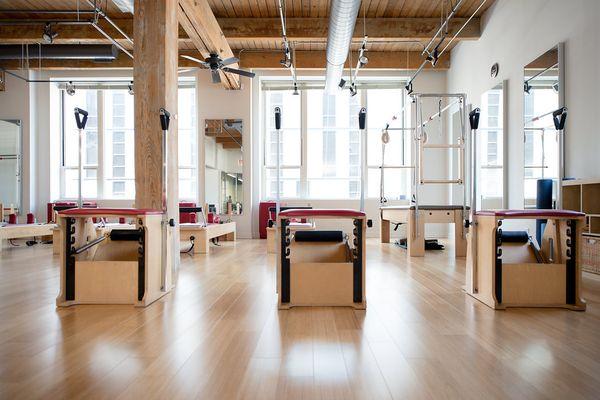 Part of the Pilates Studio