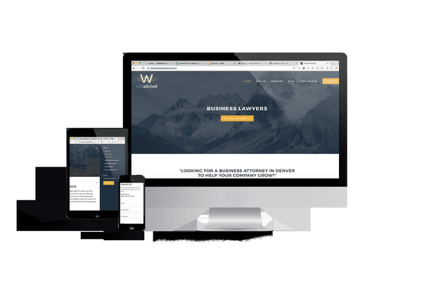 Responsive Squarespace Website Design for Well Advised