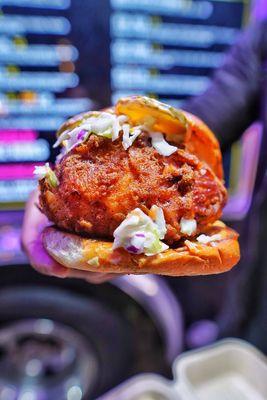 Nashville Hot Chicken Sandwich! Woooooo fireeeee!