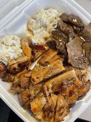 #6. Chicken and Beef Plate