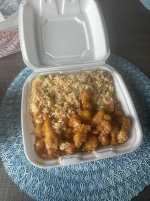 Sesame chicken