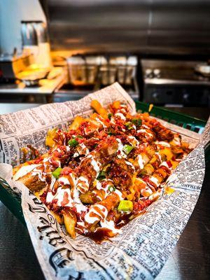 Loaded fries.