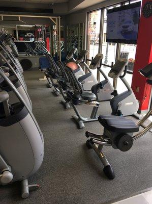 Precor recumbent cycles