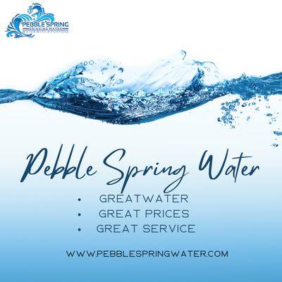 Who we are at at Pebble Spring Water