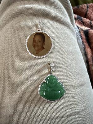 Zales Jewelry custom made this pendant in loving memory of my Mother