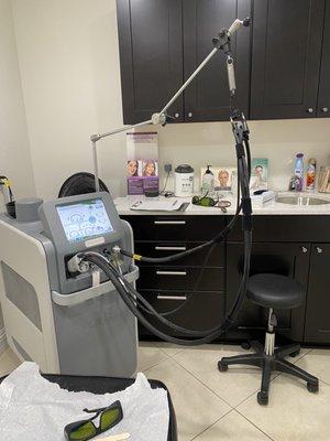 Laser treatment