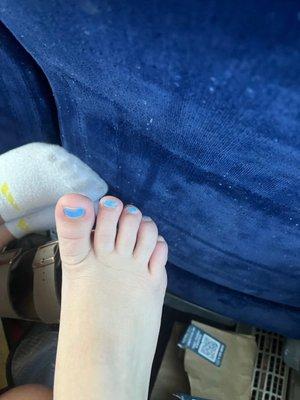 my pedicure