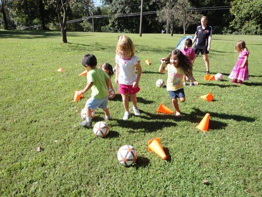 Optional sign up for Soccer Shots program during the school-day.