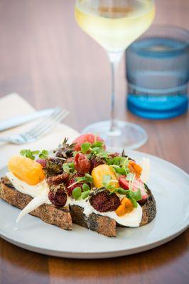 Summer Burrata & Toast (seasonal)