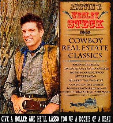 Couldn't resist doing a Cowboy-themed ad. "Holler at me and I'll lasso you up a doozie of a deal!"