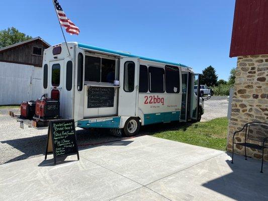 Truck at Old Stone Cider in Lewisburg