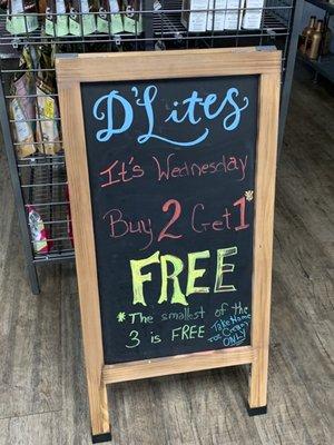 Wednesday deal