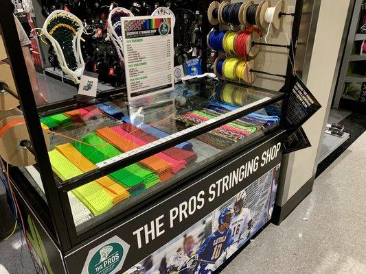 Lacrosse stringing