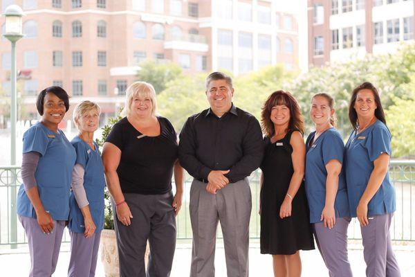 Dr. Reese and the Peninsula Orthodontic staff