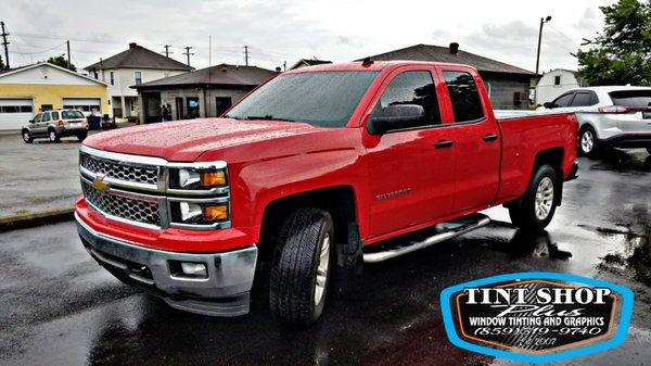 Look and feel better in your new truck with our professional lifetime-warranty window films.