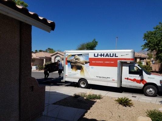 Lance helping us move!