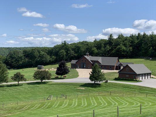 The barn