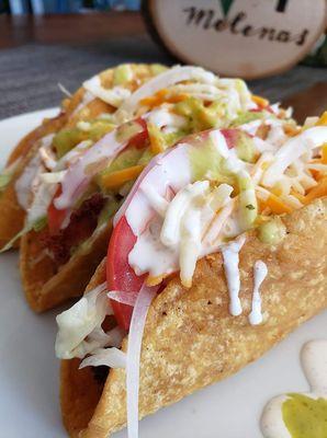 Tacos dorados de todo los esperamos