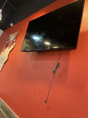 Unplugged TVs - perfect to watch ZERO sports.