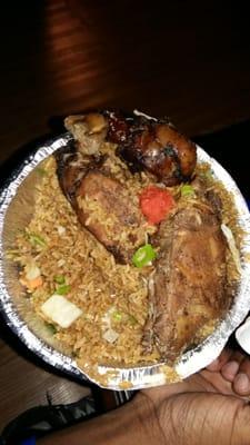 Jerk Chicken Fried Rice