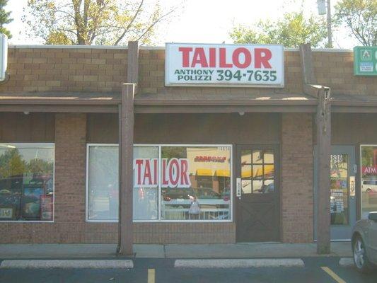 Anthony Polizzi Tailor Shop Storefront