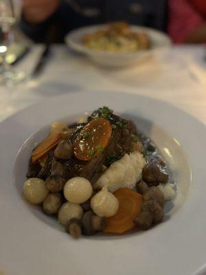 Beef bourguignon