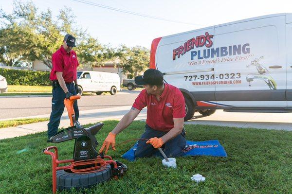 Our technicians have years of experience in the business and the area. We are ready to solve your sewer and drain issues.